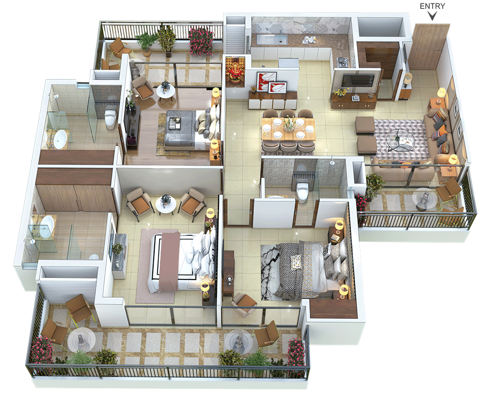 3BHK-Store3D